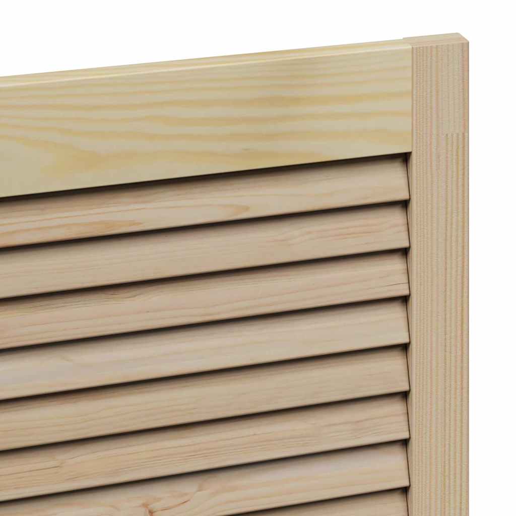 Kastdeur Naturel 110 x 2,1 x 59,5 cm Massief grenenhout is nu te koop bij PeponiXL, paradijselijk wonen!