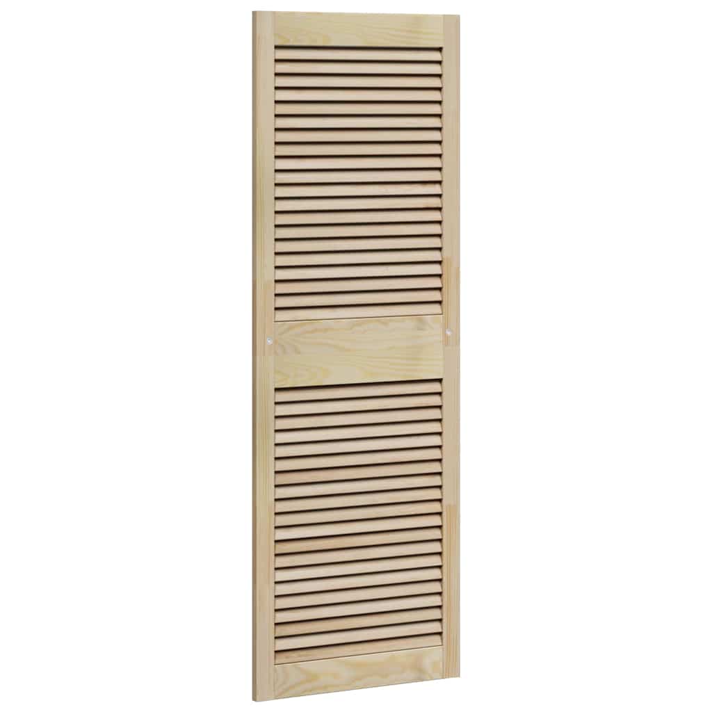 Kastdeur 2 pcs Naturel 49,5 x 2,1 x 140,5 cm Massief grenenhout is nu te koop bij PeponiXL, paradijselijk wonen!