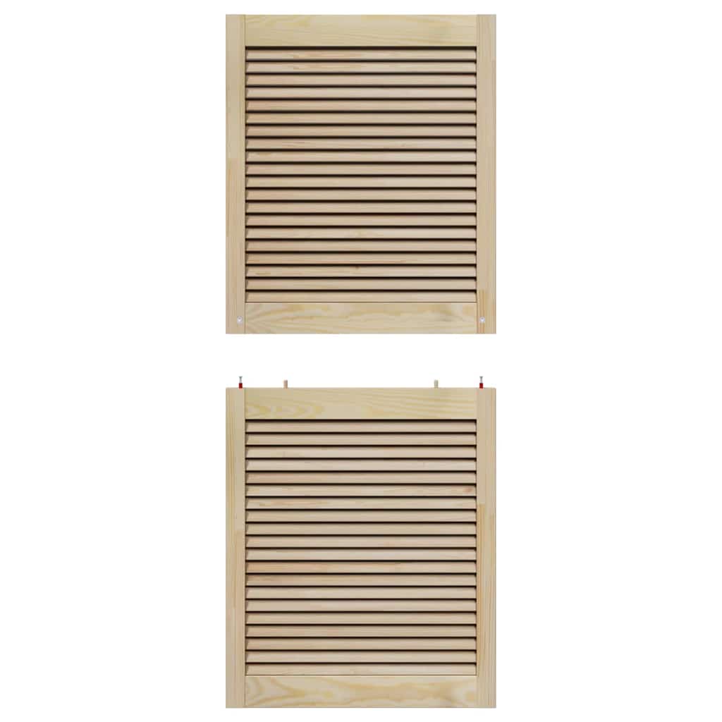 Kastdeur Naturel 140,5 x 2,1 x 59,5 cm Massief grenenhout is nu te koop bij PeponiXL, paradijselijk wonen!