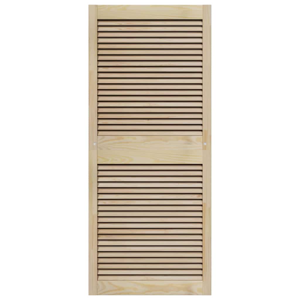 Kastdeur Naturel 140,5 x 2,1 x 59,5 cm Massief grenenhout is nu te koop bij PeponiXL, paradijselijk wonen!
