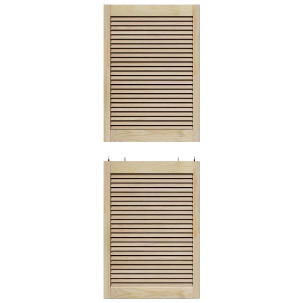 Kastdeur Naturel 170 x 2,1 x 59,5 cm Massief grenenhout is nu te koop bij PeponiXL, paradijselijk wonen!