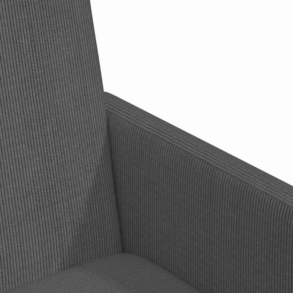 Eetkamerstoelen met Wieltjes 2 pcs Donkergrijs 57 x 66 x 94 cm is nu te koop bij PeponiXL, paradijselijk wonen!