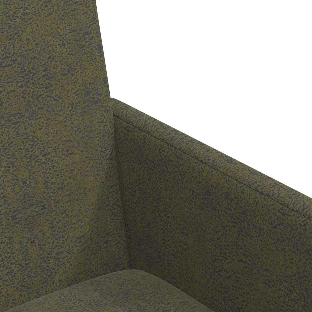 Eetkamerstoelen met Wieltjes 2 pcs Leger groen 57 x 66 x 94 cm is nu te koop bij PeponiXL, paradijselijk wonen!
