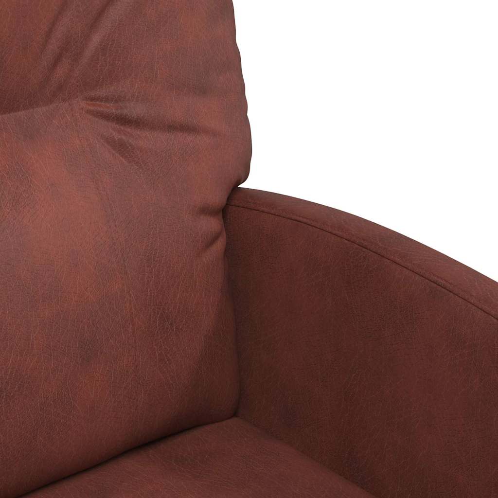 Eetkamerstoelen met Wieltjes 2 pcs Glanzend bruin Kunstleer is nu te koop bij PeponiXL, paradijselijk wonen!