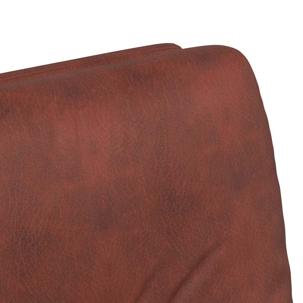 Eetkamerstoelen met Wieltjes 2 pcs Glanzend bruin Kunstleer is nu te koop bij PeponiXL, paradijselijk wonen!
