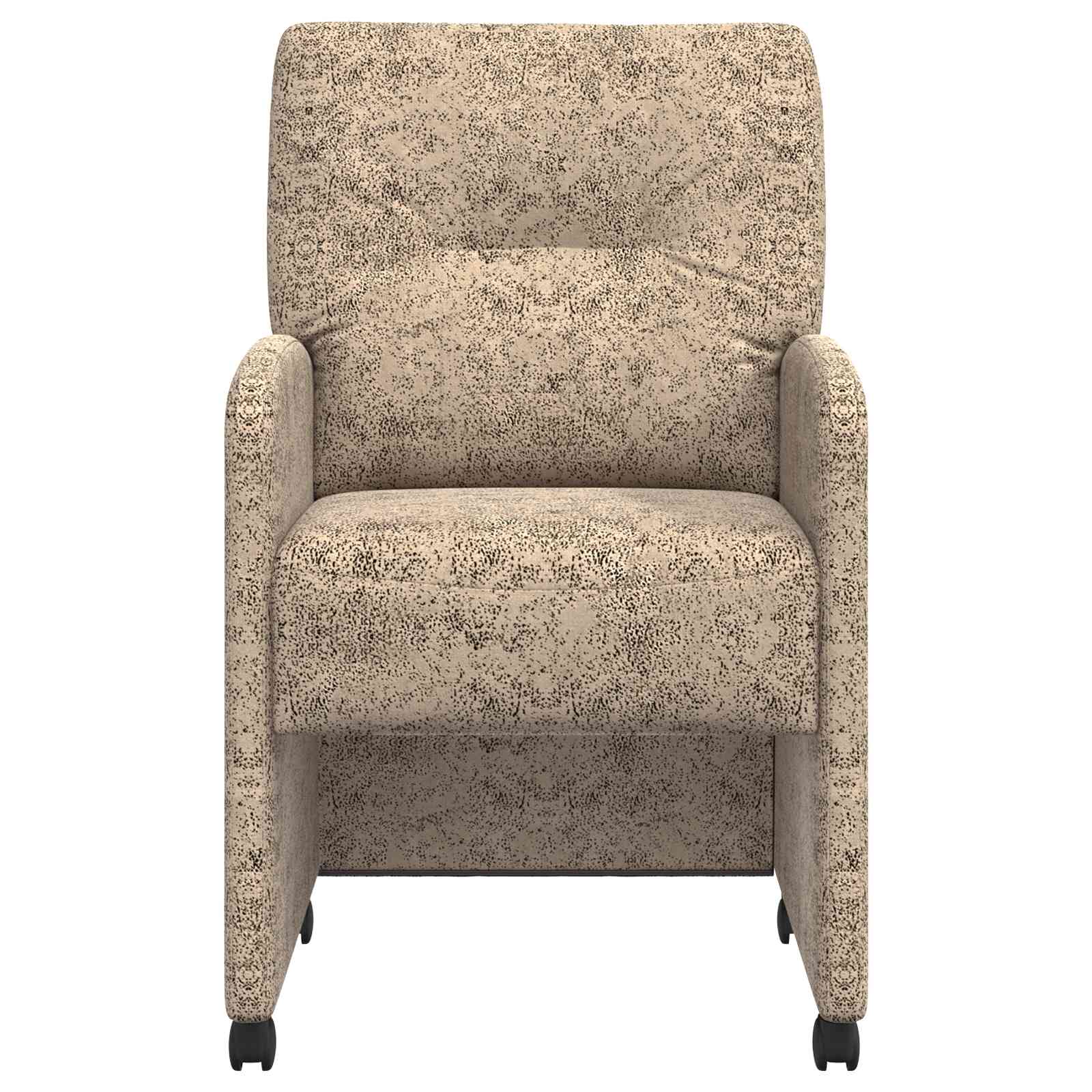Eetkamerstoelen met Wieltjes 2 pcs Lichtgrijs 57 x 67 x 95 cm is nu te koop bij PeponiXL, paradijselijk wonen!