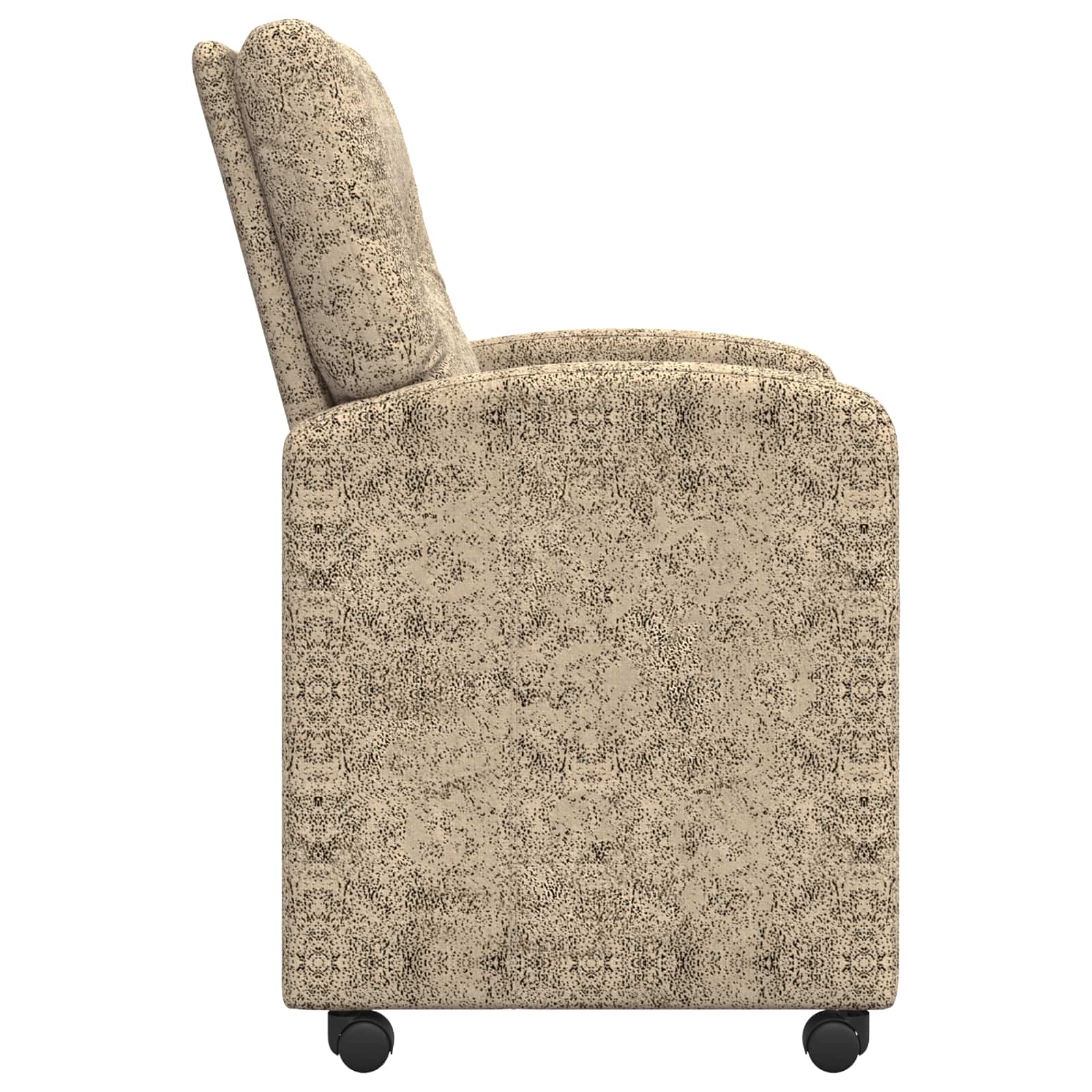 Eetkamerstoelen met Wieltjes 2 pcs Lichtgrijs 57 x 67 x 95 cm is nu te koop bij PeponiXL, paradijselijk wonen!