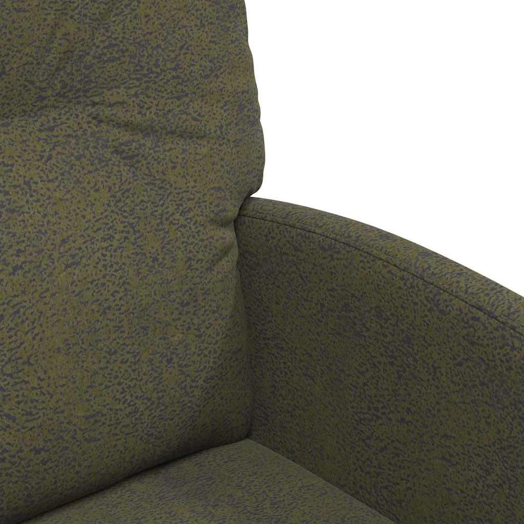 Eetkamerstoelen met Wieltjes 2 pcs Leger groen 57 x 67 x 95 cm is nu te koop bij PeponiXL, paradijselijk wonen!