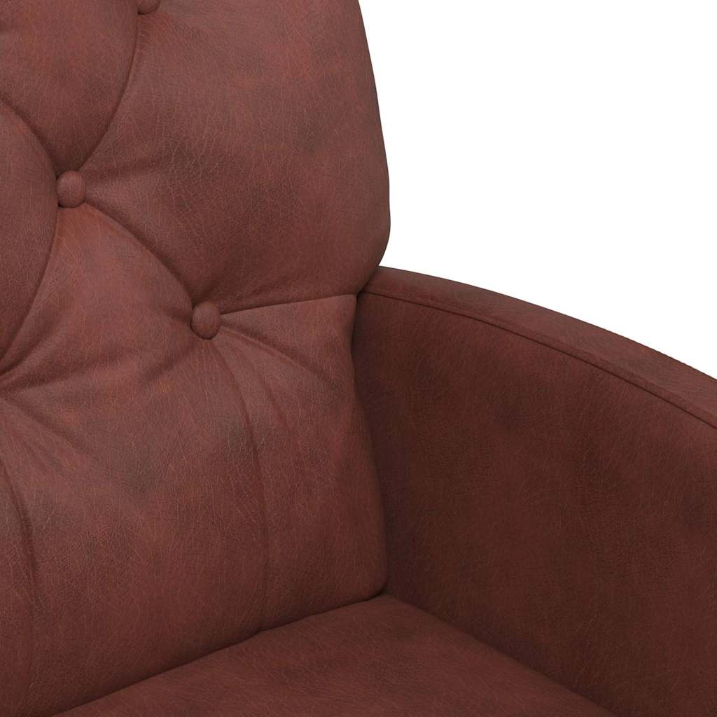 Eetkamerstoelen met Wieltjes 2 pcs Glanzend bruin Kunstleer is nu te koop bij PeponiXL, paradijselijk wonen!
