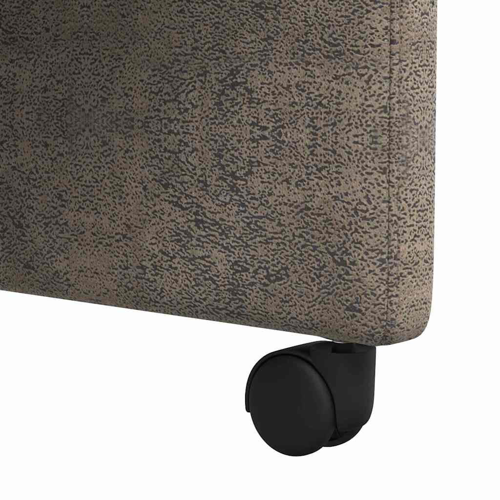 Eetkamerstoelen met Wieltjes 2 pcs Donkergrijs 58 x 67 x 97 cm is nu te koop bij PeponiXL, paradijselijk wonen!