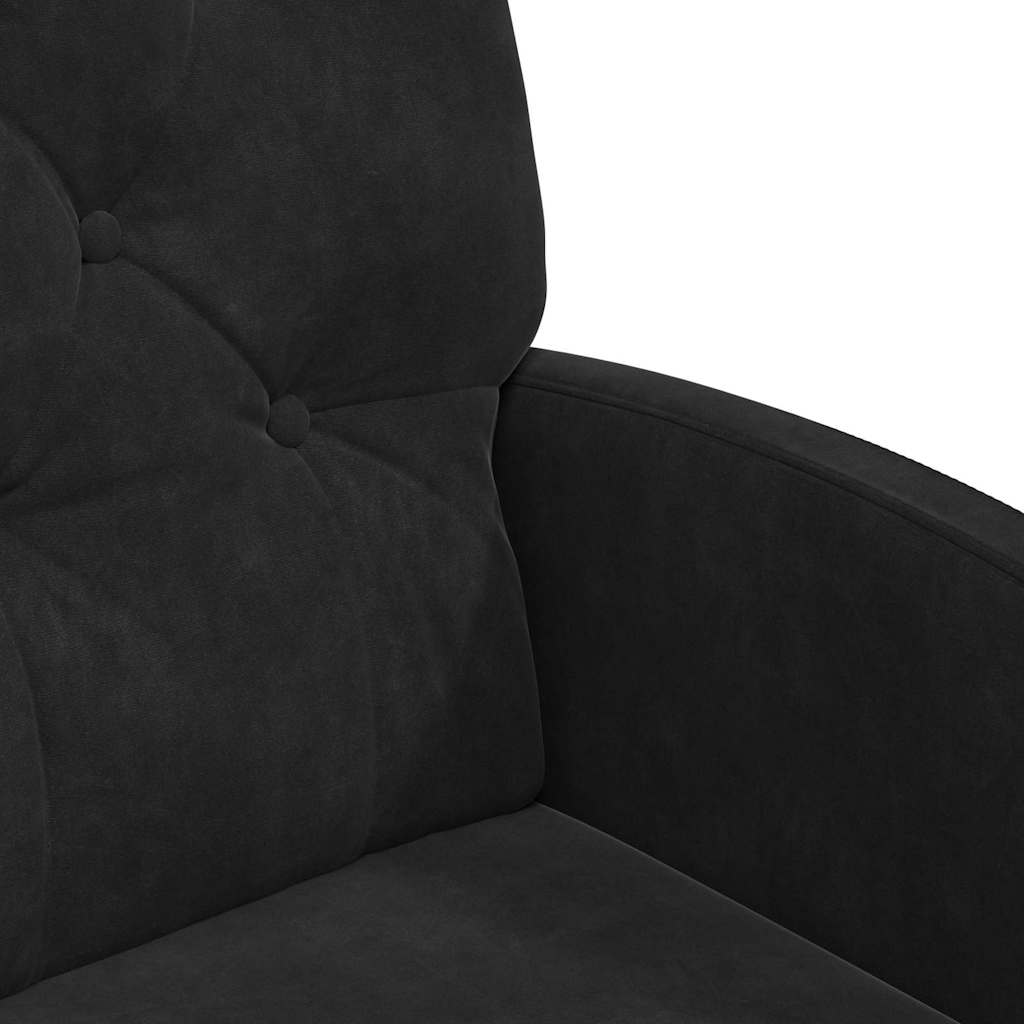Eetkamerstoelen met Wieltjes 2 pcs Zwart 58 x 67 x 97 cm is nu te koop bij PeponiXL, paradijselijk wonen!