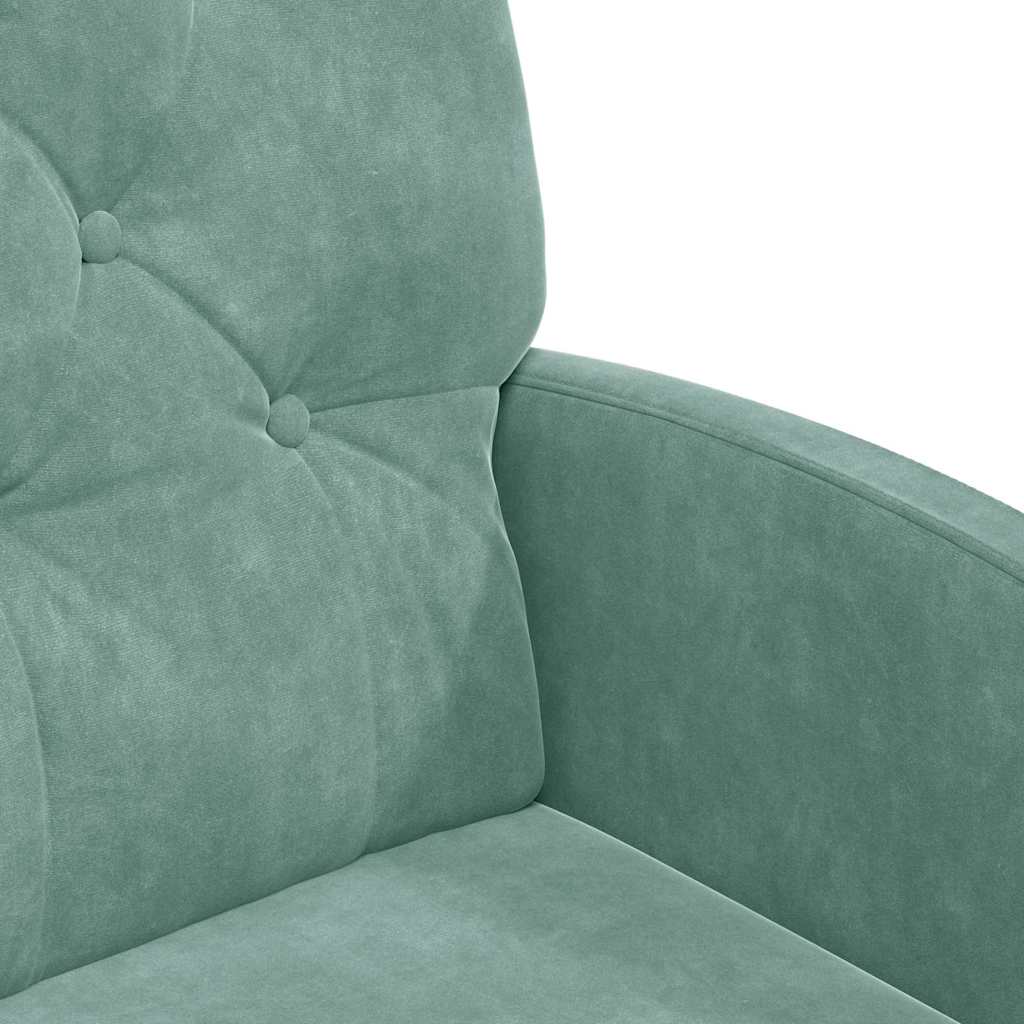 Eetkamerstoelen met Wieltjes 2 pcs Zeegroen 58 x 67 x 97 cm is nu te koop bij PeponiXL, paradijselijk wonen!