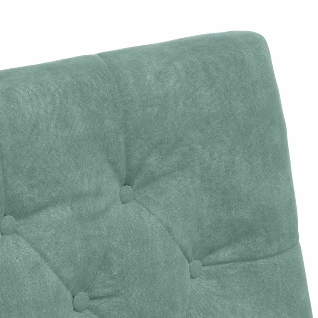Eetkamerstoelen met Wieltjes 2 pcs Zeegroen 58 x 67 x 97 cm is nu te koop bij PeponiXL, paradijselijk wonen!