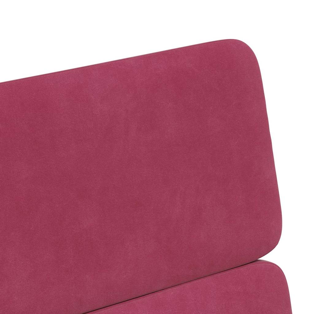 Eetkamerstoelen met Wieltjes 2 pcs Wijnrood 58 x 65 x 98 cm is nu te koop bij PeponiXL, paradijselijk wonen!