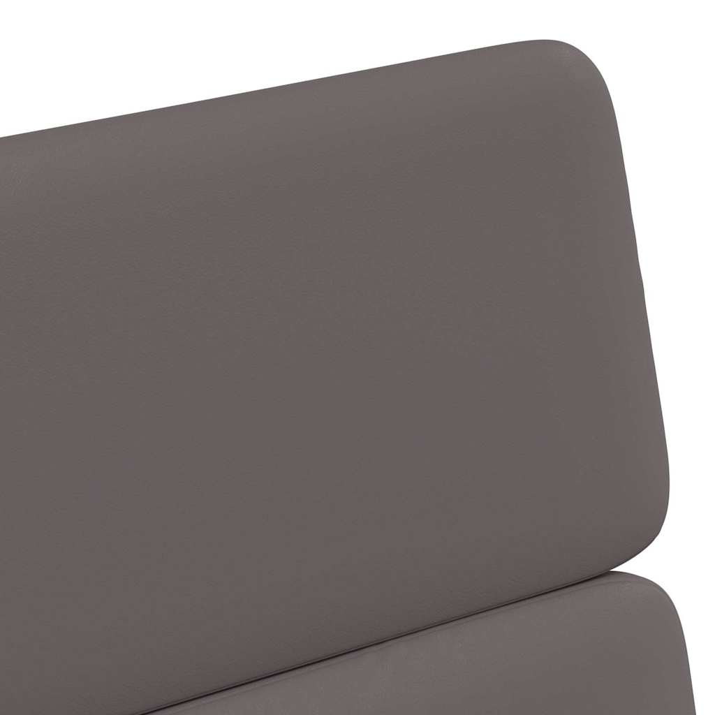 Eetkamerstoelen met Wieltjes 2 pcs Grijs 58 x 65 x 98 cm is nu te koop bij PeponiXL, paradijselijk wonen!