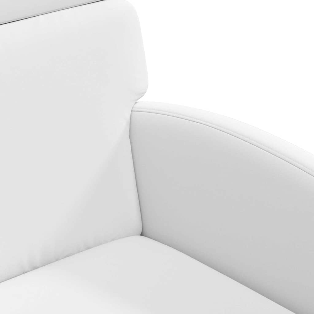 Eetkamerstoelen met Wieltjes 2 pcs Wit 58 x 65 x 98 cm is nu te koop bij PeponiXL, paradijselijk wonen!