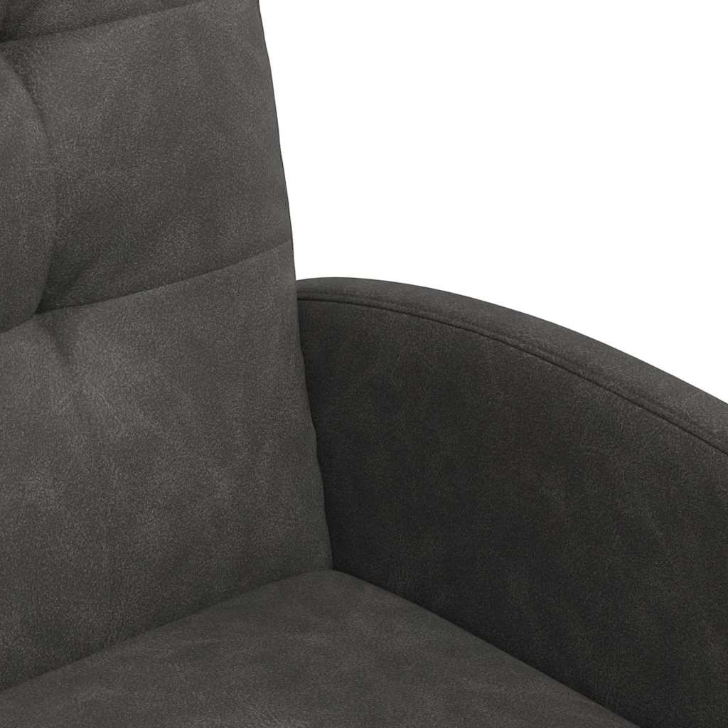 Eetkamerstoelen met Wieltjes 2 pcs Zwart 58 x 67 x 97 cm is nu te koop bij PeponiXL, paradijselijk wonen!