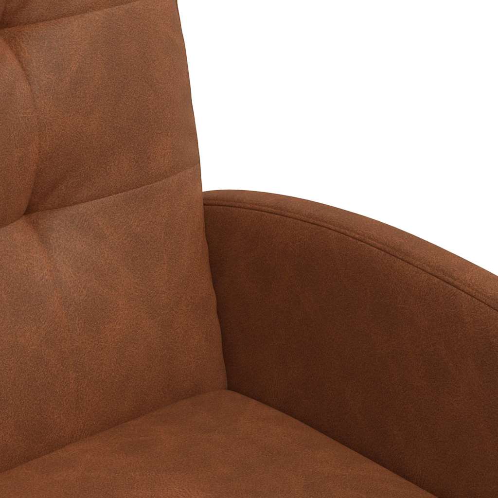 Eetkamerstoelen met Wieltjes 2 pcs Bruin 58 x 67 x 97 cm is nu te koop bij PeponiXL, paradijselijk wonen!