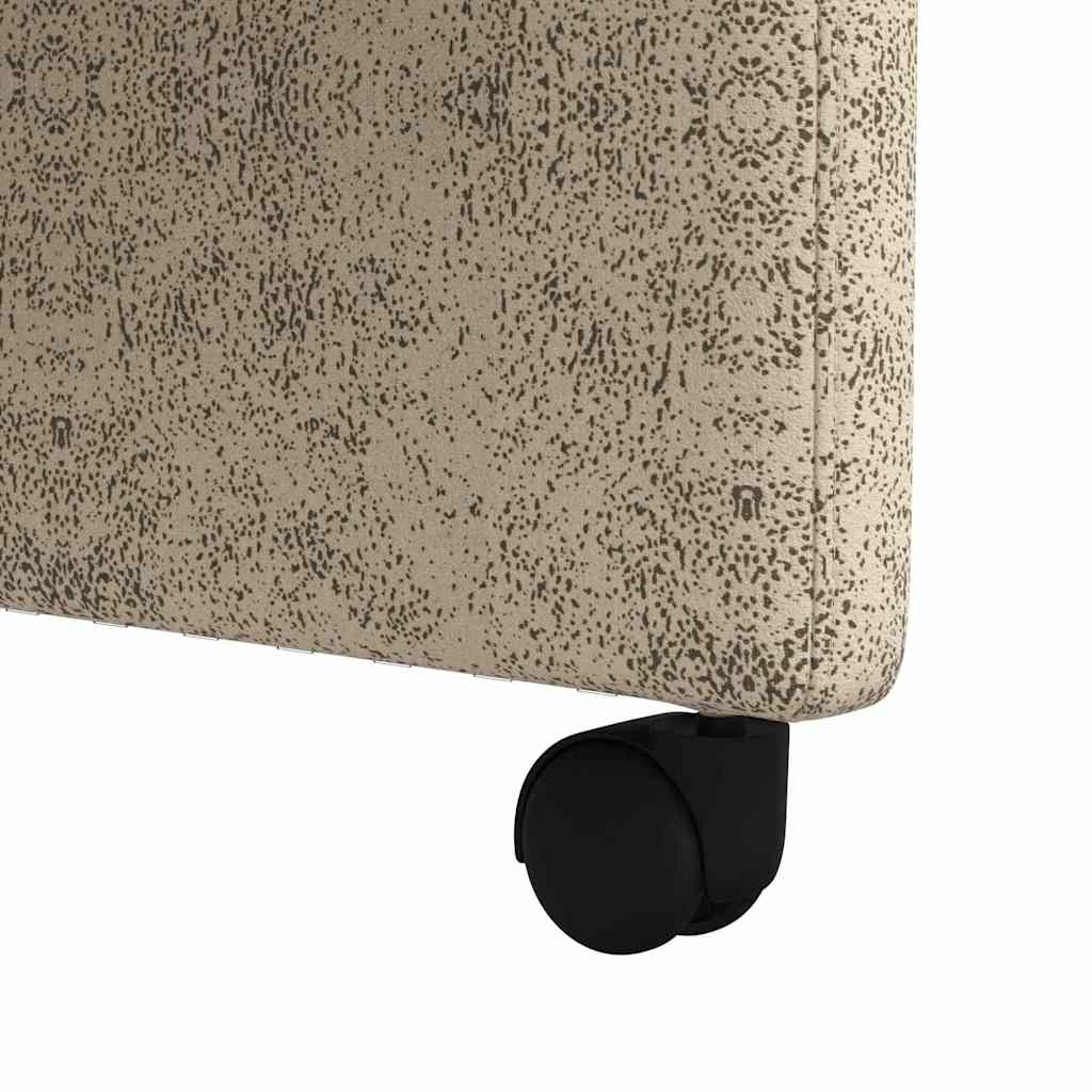 Eetkamerstoelen met Wieltjes 2 pcs Lichtgrijs 58 x 67 x 97 cm is nu te koop bij PeponiXL, paradijselijk wonen!