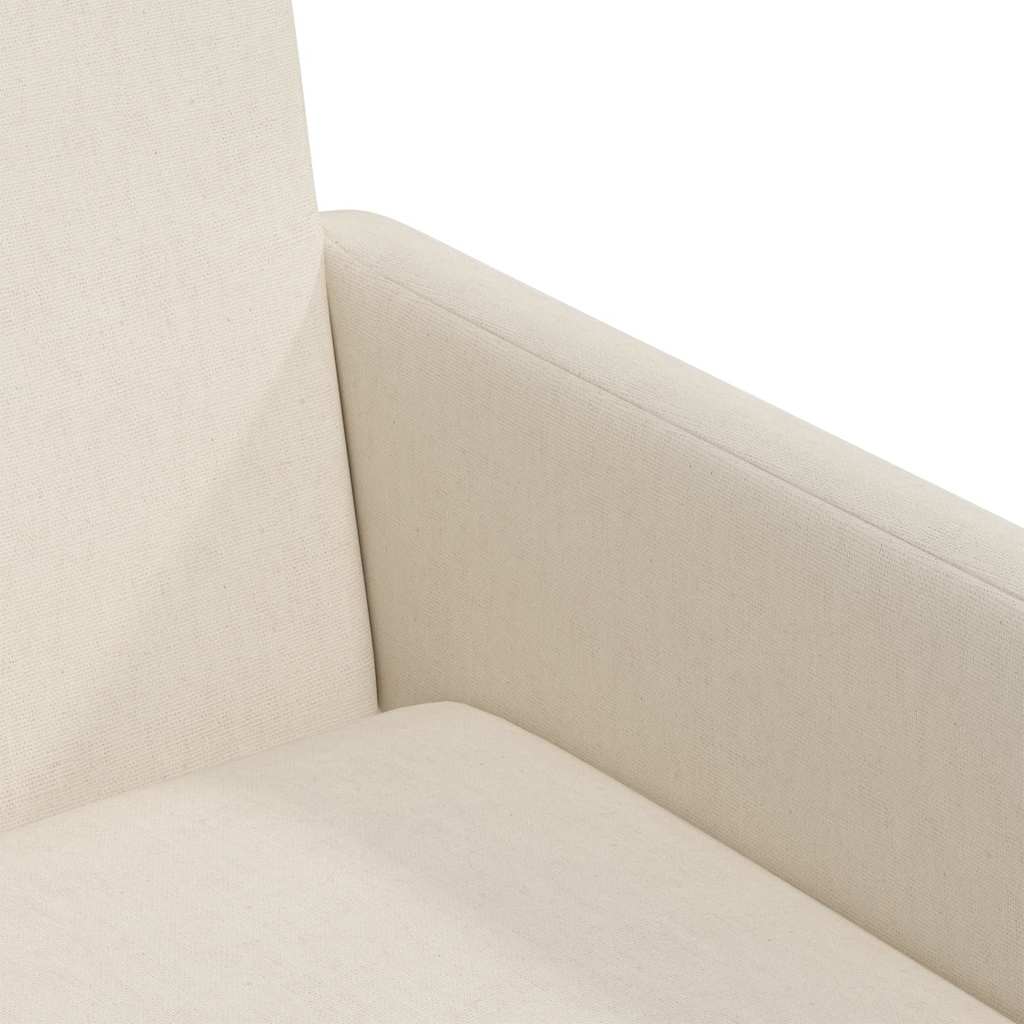 Eettafelstoelen met wielen 2 pcs Beige 57 x 67 x 95 cm Linnen is nu te koop bij PeponiXL, paradijselijk wonen!