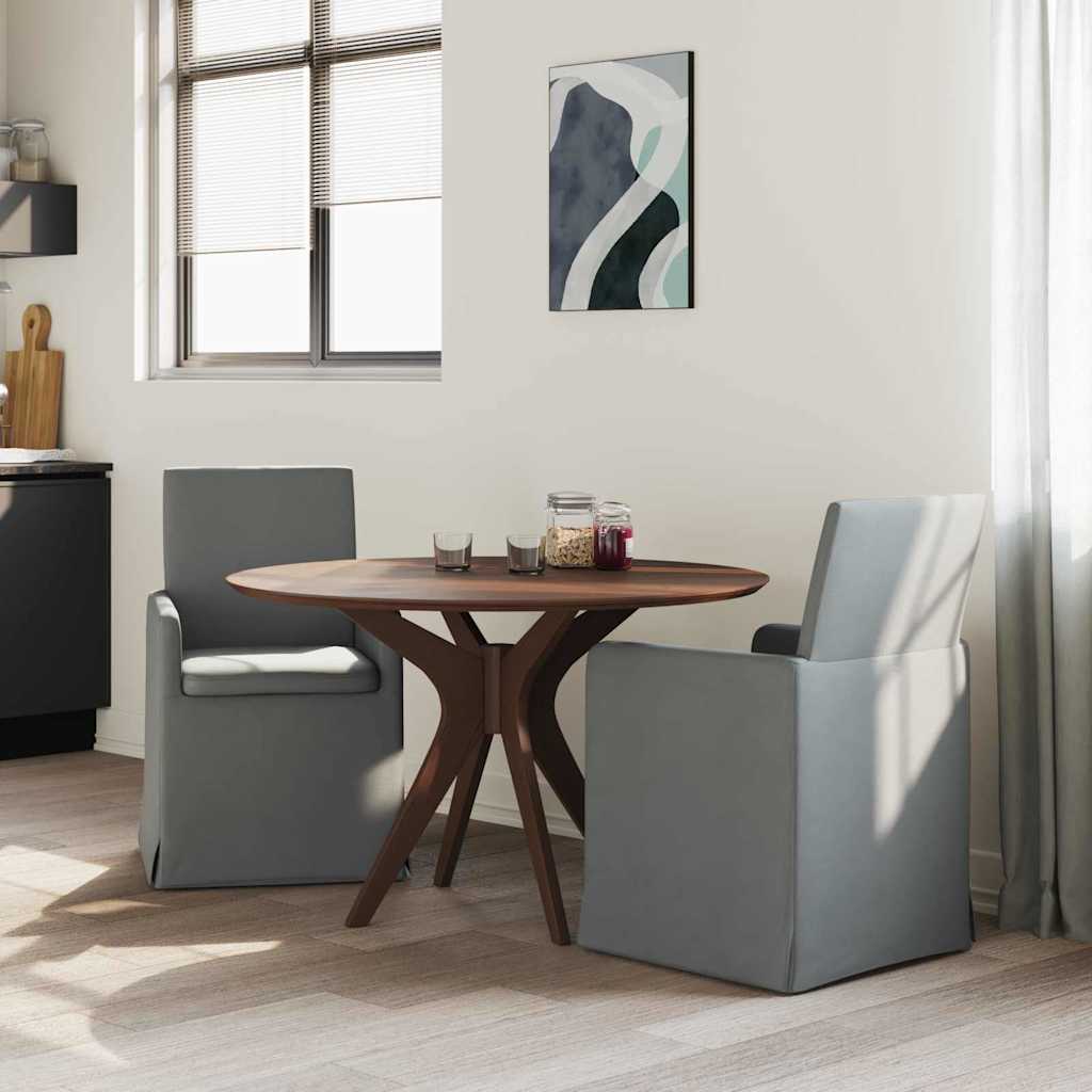 Eettafelstoelen 2 pcs Donkergrijs 57 x 67 x 95 cm Stof is nu te koop bij PeponiXL, paradijselijk wonen!