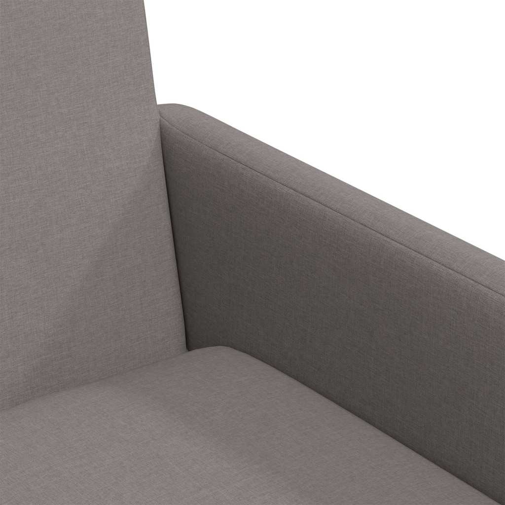 Eettafelstoelen 2 pcs Taupe 57 x 67 x 95 cm Stof is nu te koop bij PeponiXL, paradijselijk wonen!