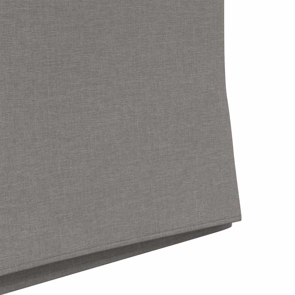 Eettafelstoelen 2 pcs Taupe 57 x 67 x 95 cm Stof is nu te koop bij PeponiXL, paradijselijk wonen!