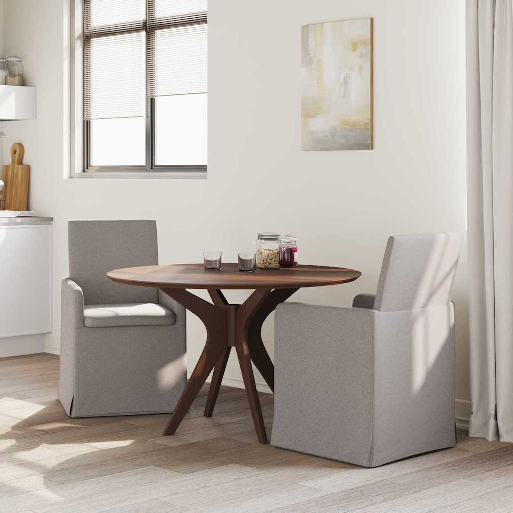 Eettafelstoelen 2 pcs Taupe 57 x 67 x 95 cm Stof is nu te koop bij PeponiXL, paradijselijk wonen!