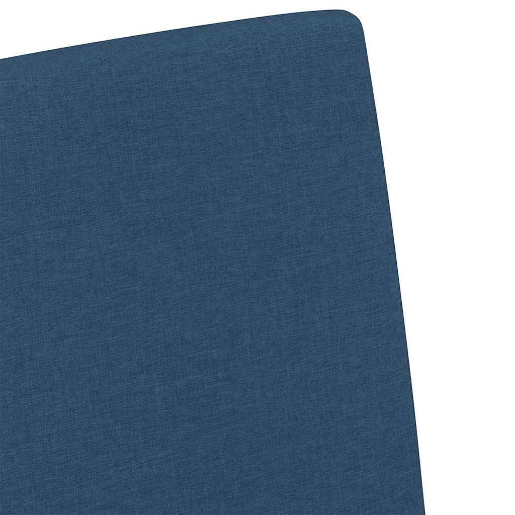 Eettafelstoelen 2 pcs Blauw 57 x 67 x 95 cm Stof is nu te koop bij PeponiXL, paradijselijk wonen!