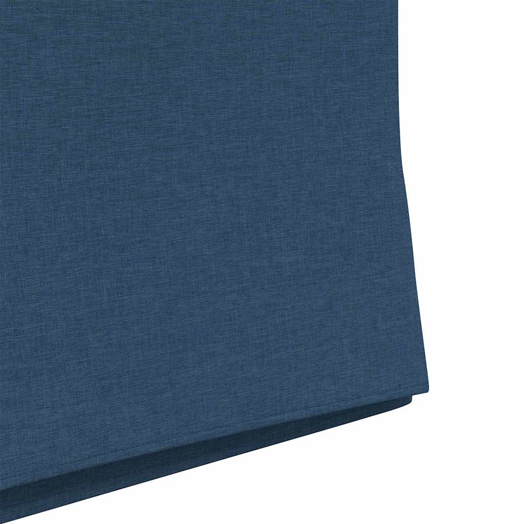 Eettafelstoelen 2 pcs Blauw 57 x 67 x 95 cm Stof is nu te koop bij PeponiXL, paradijselijk wonen!
