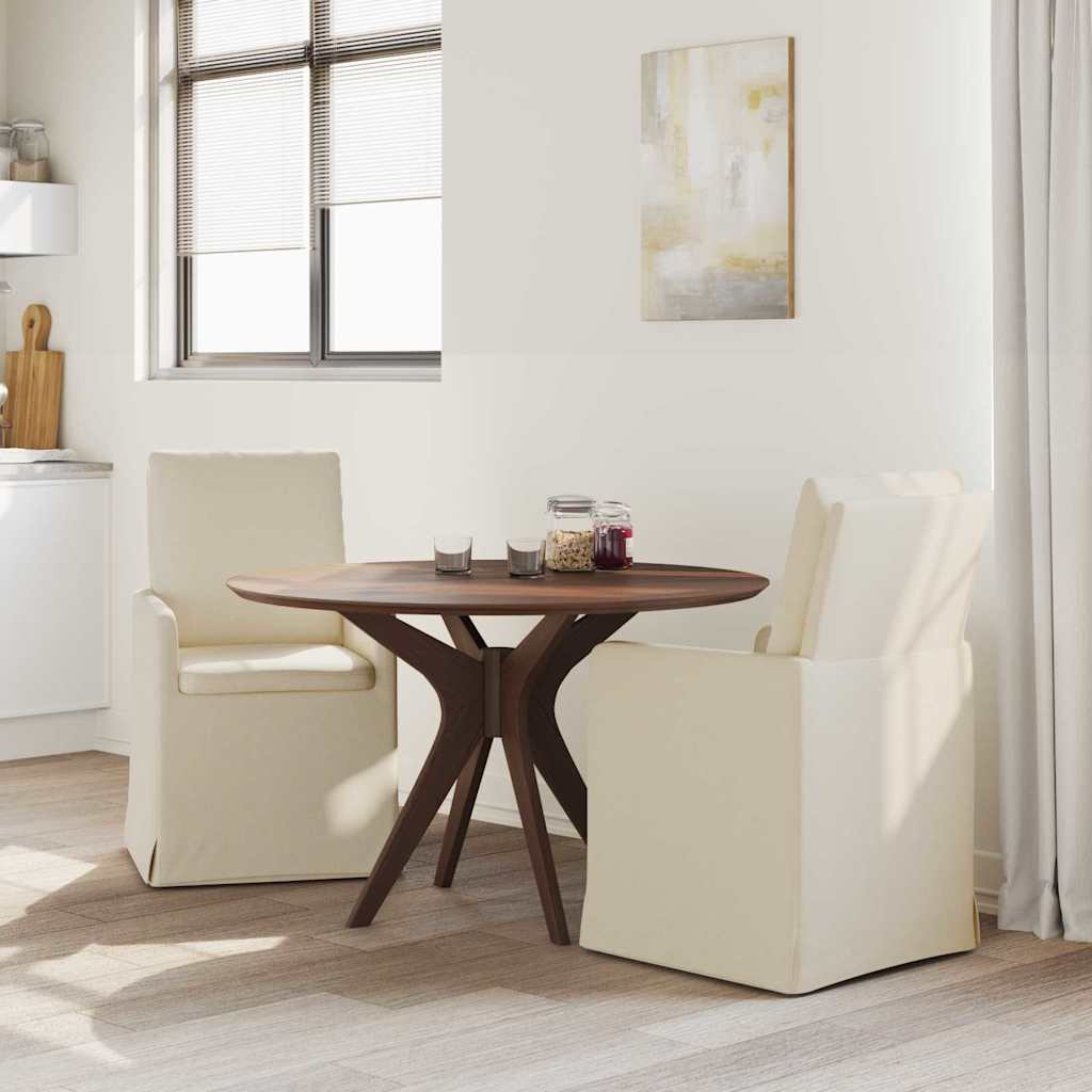 Eettafelstoelen 2 pcs Beige 57 x 67 x 98 cm Linnen is nu te koop bij PeponiXL, paradijselijk wonen!