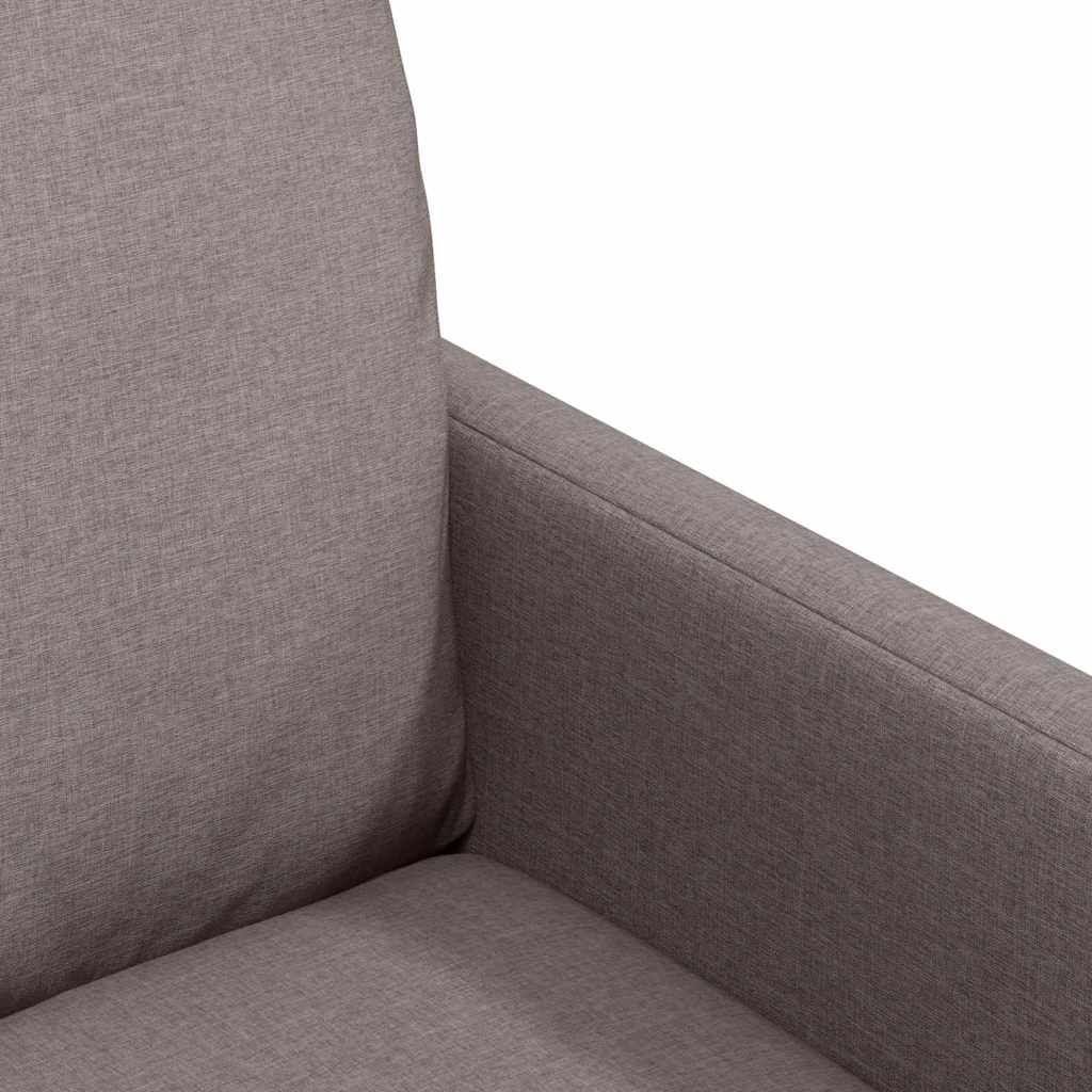 Eettafelstoelen 2 pcs Taupe 57 x 67 x 98 cm Stof is nu te koop bij PeponiXL, paradijselijk wonen!