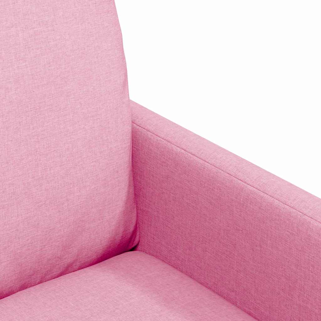Eettafelstoelen 2 pcs Roze 57 x 67 x 98 cm Stof is nu te koop bij PeponiXL, paradijselijk wonen!