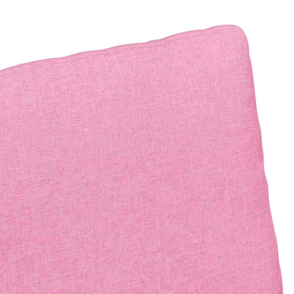 Eettafelstoelen 2 pcs Roze 57 x 67 x 98 cm Stof is nu te koop bij PeponiXL, paradijselijk wonen!