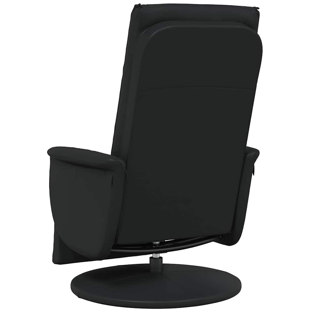 Massage Recliner Stoel Zwart 71 x 90 x 105 cm Nep Leer is nu te koop bij PeponiXL, paradijselijk wonen!