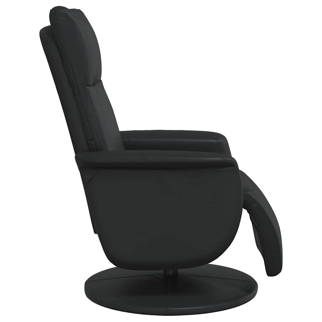 Massage Recliner Stoel Zwart Nep Leer is nu te koop bij PeponiXL, paradijselijk wonen!