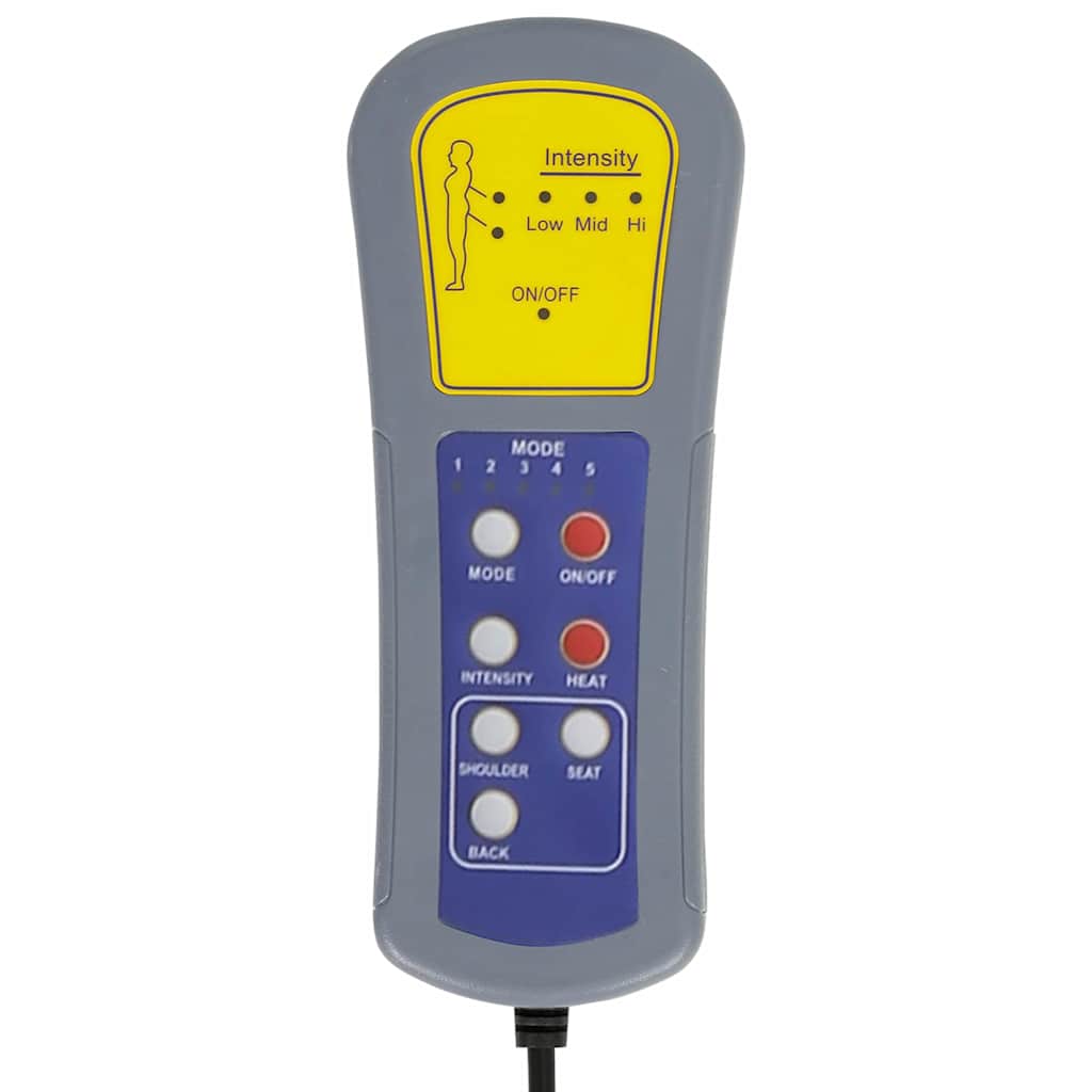 Massage Recliner Stoel Zwart 71 x 98 x 106 cm Nep Leer is nu te koop bij PeponiXL, paradijselijk wonen!