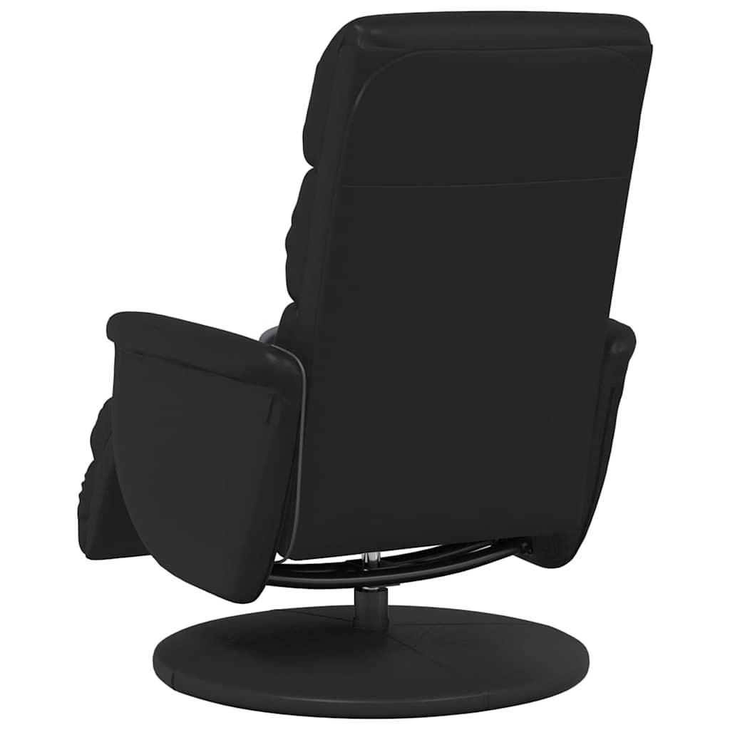 Massage Recliner Stoel Zwart 71 x 98 x 106 cm Nep Leer is nu te koop bij PeponiXL, paradijselijk wonen!