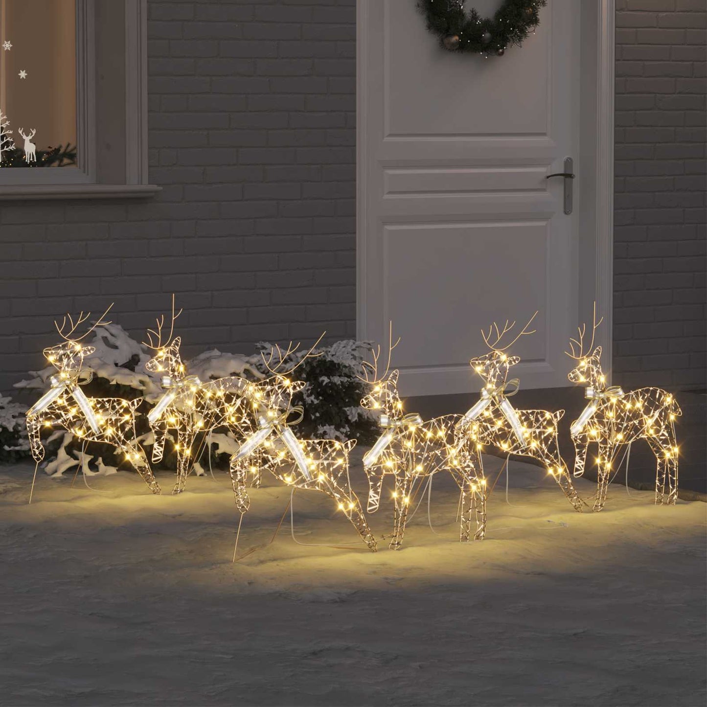 LED Rendieren met 180 LED 6 pcs Goud PET is nu te koop bij PeponiXL, paradijselijk wonen!