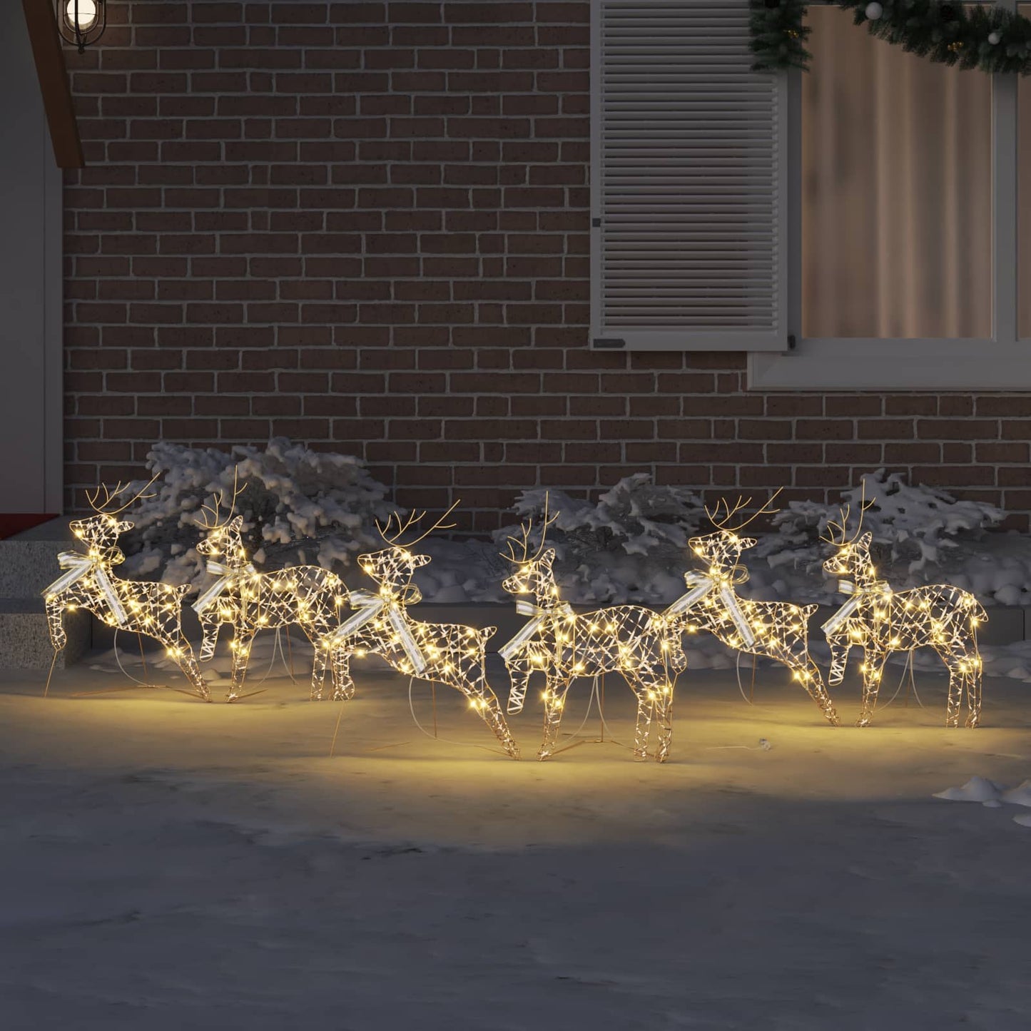 LED Rendieren met 180 LED 6 pcs Goud PET is nu te koop bij PeponiXL, paradijselijk wonen!