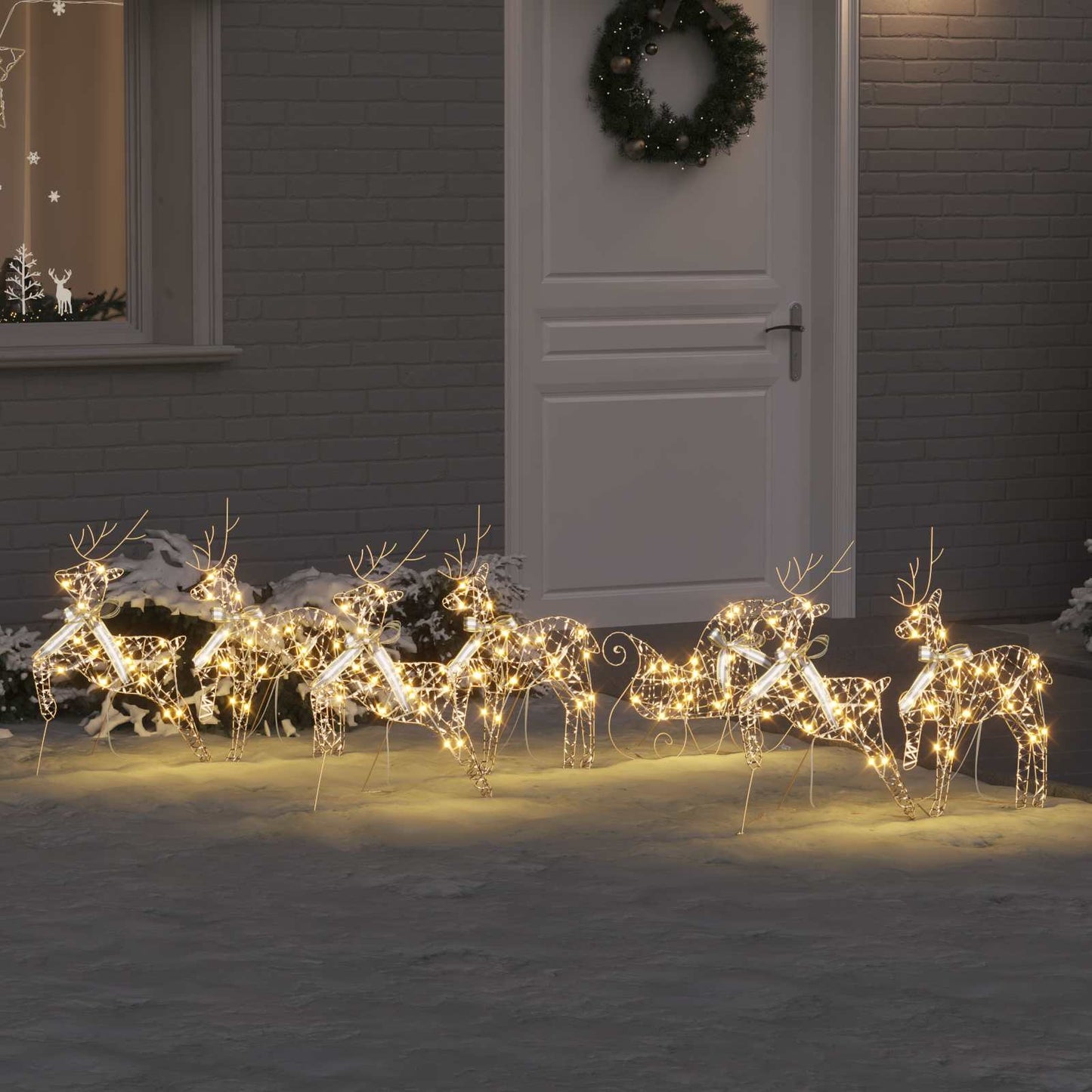 LED Rendieren met 40 LED 7 pcs Goud PET is nu te koop bij PeponiXL, paradijselijk wonen!