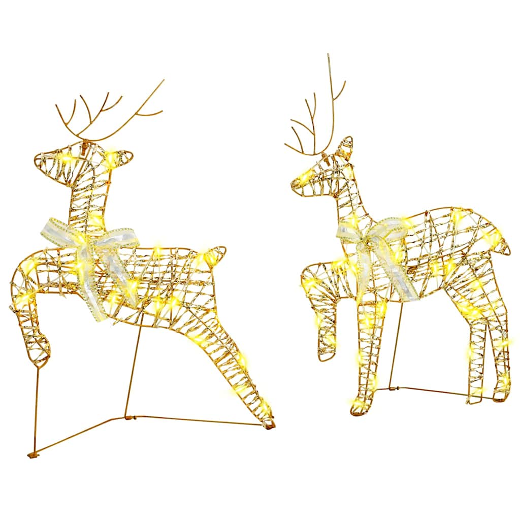 LED Rendieren met 40 LED 7 pcs Goud PET is nu te koop bij PeponiXL, paradijselijk wonen!