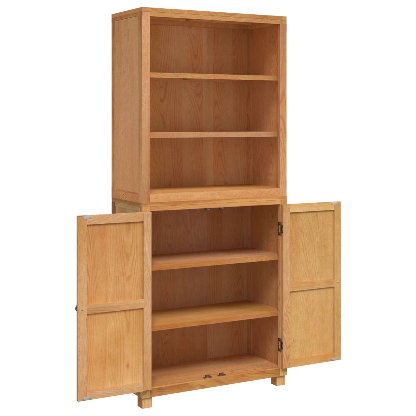 Opslagmeubel Set met opslag met de deur Bruin Bewerkt hout is nu te koop bij PeponiXL, paradijselijk wonen!