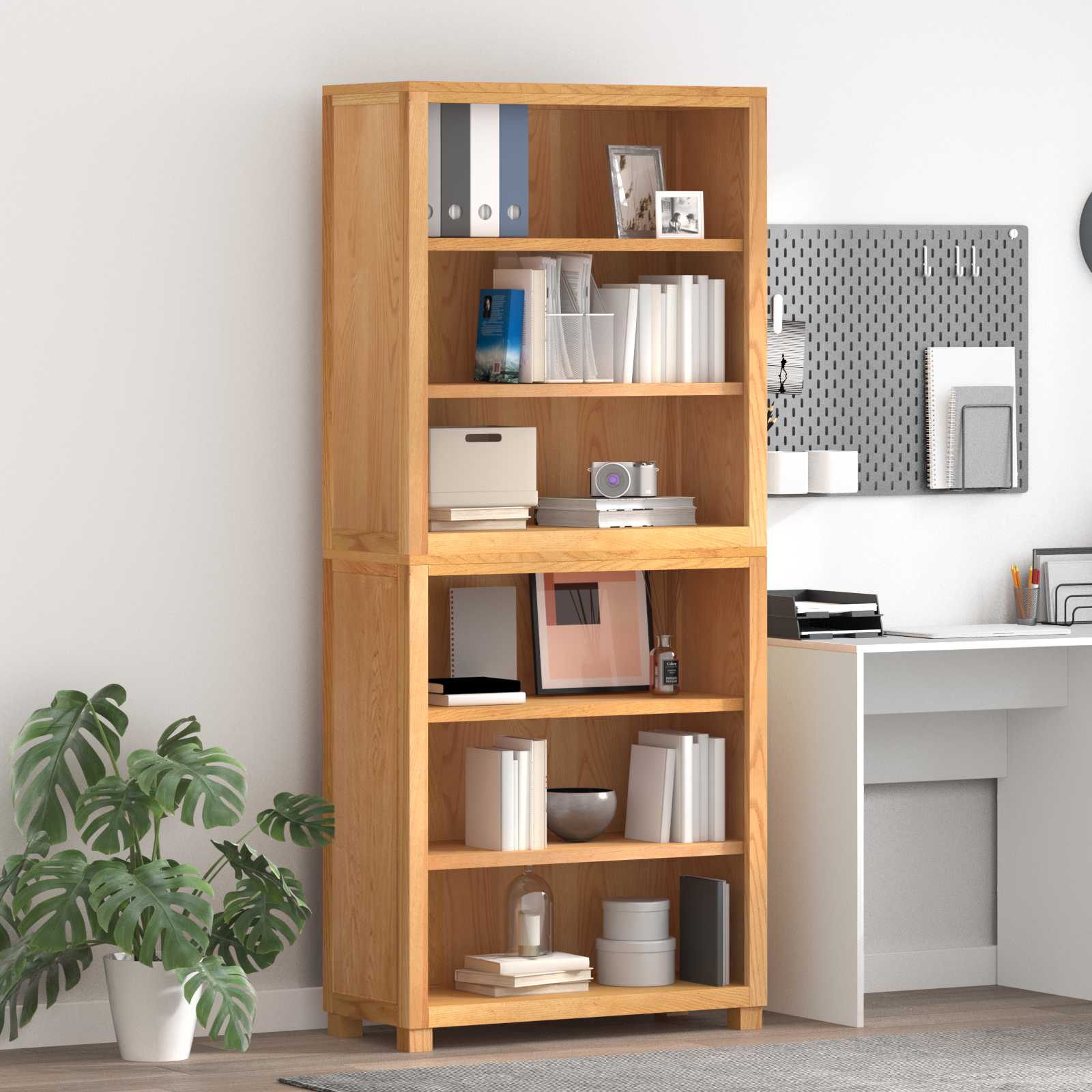 Opslagmeubel Set met opslag Bruin Bewerkt hout is nu te koop bij PeponiXL, paradijselijk wonen!