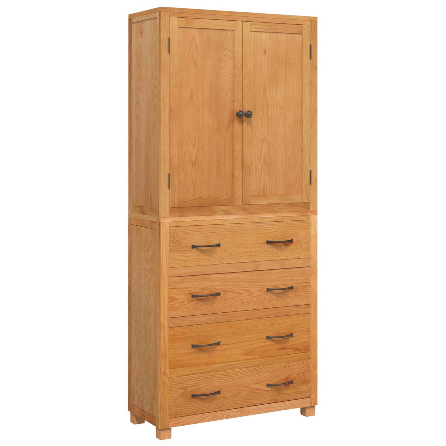 Opslagmeubel Set met lade met opslag Bruin Bewerkt hout is nu te koop bij PeponiXL, paradijselijk wonen!