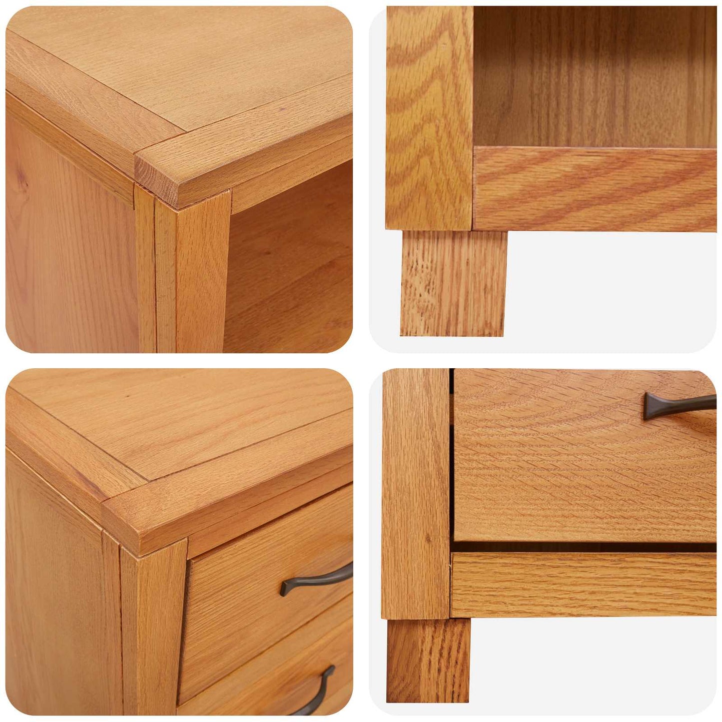 Opslagmeubel Set met lade met opslag Bruin Bewerkt hout is nu te koop bij PeponiXL, paradijselijk wonen!
