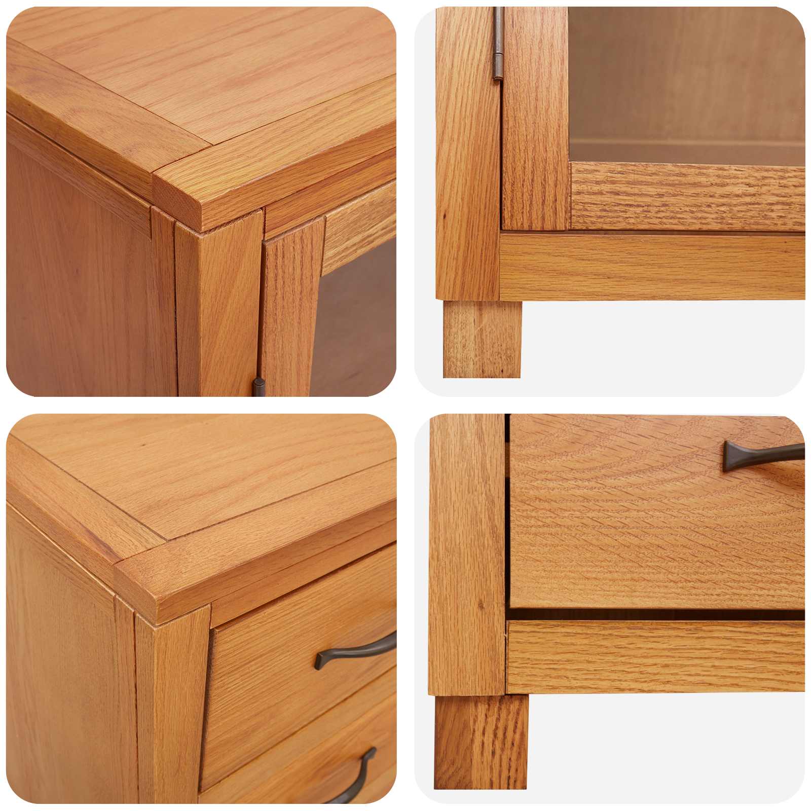 Opslagmeubel Set met lade met opslag Bruin Bewerkt hout is nu te koop bij PeponiXL, paradijselijk wonen!