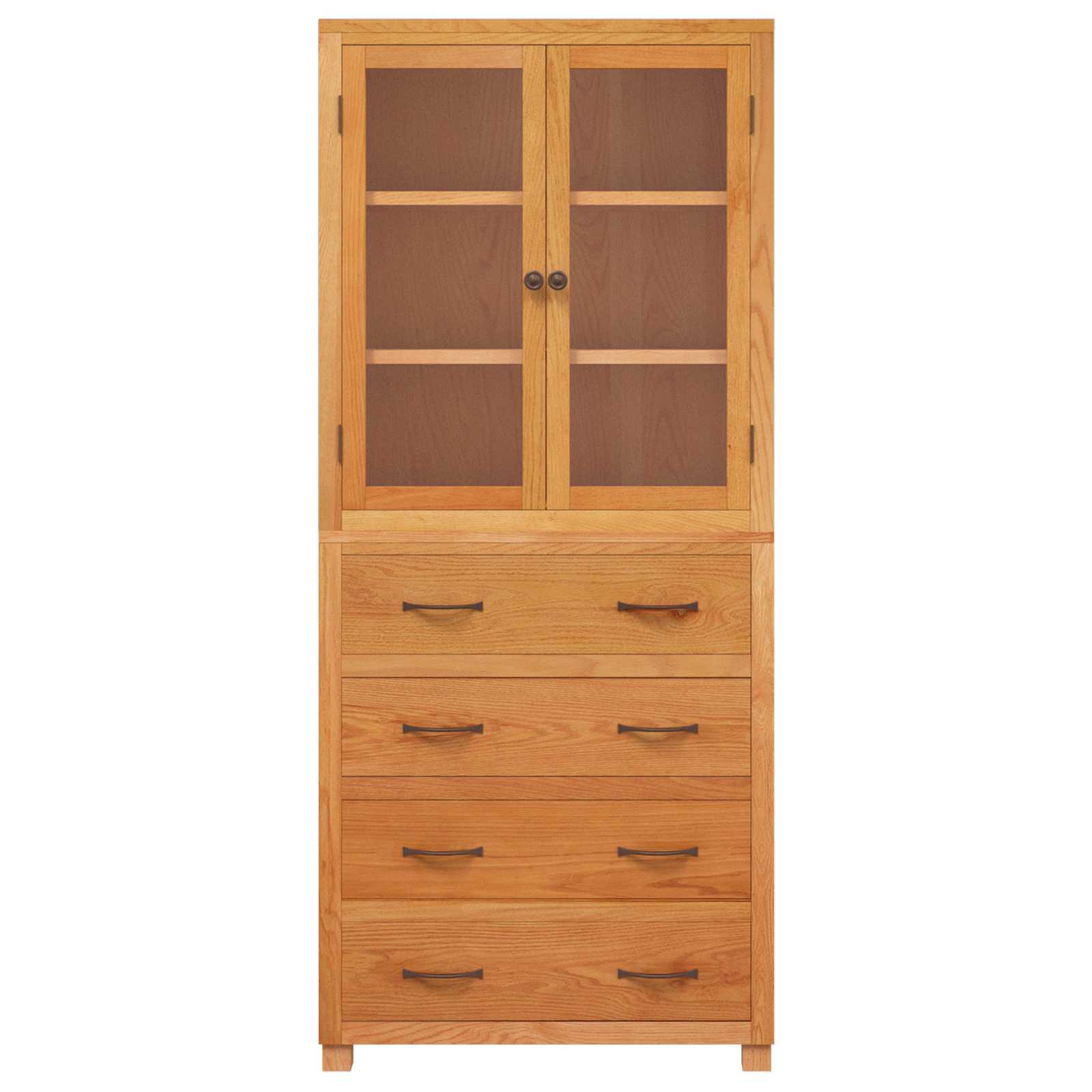 Opslagmeubel Set met lade met opslag Bruin Bewerkt hout is nu te koop bij PeponiXL, paradijselijk wonen!