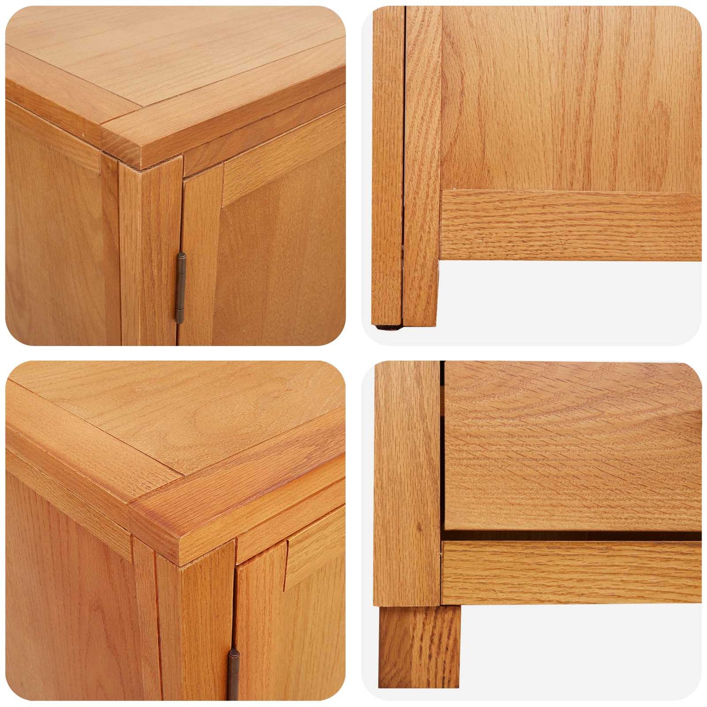 Opslagmeubel Set met opslag met de deur Bruin Bewerkt hout is nu te koop bij PeponiXL, paradijselijk wonen!