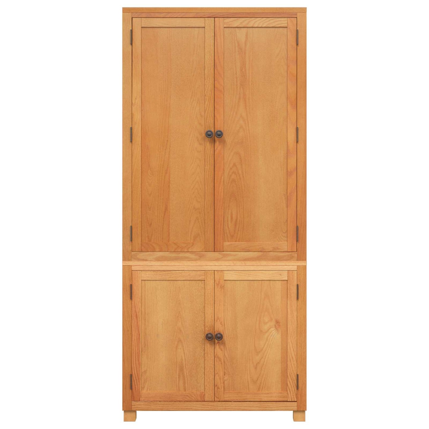 Opslagmeubel Set met opslag met de deur Bruin Bewerkt hout is nu te koop bij PeponiXL, paradijselijk wonen!